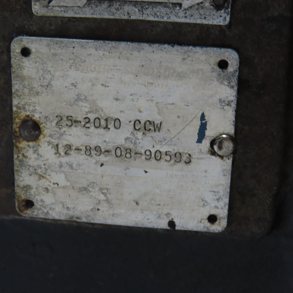 Sundstrand 25-2010 CWW Hydraulic Variable Piston Hydrostatic Hydraulic Pump