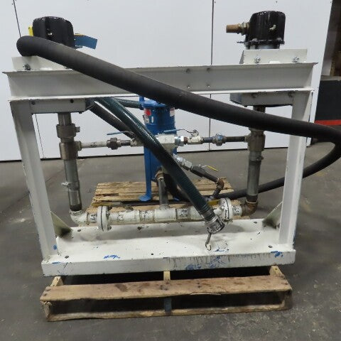 Ingersoll ARO 650453-7 9:1 Ratio Dual Pump Fluid Reclaiming Filtration System