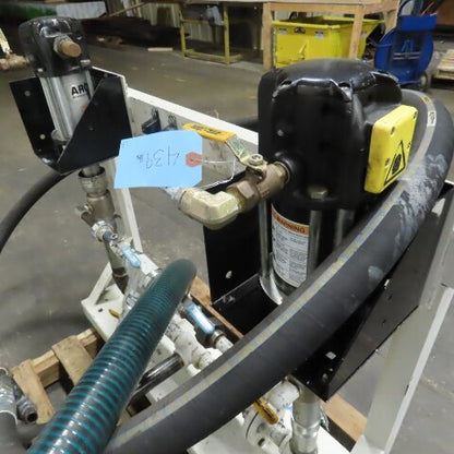 Ingersoll ARO 650453-7 9:1 Ratio Dual Pump Fluid Reclaiming Filtration System