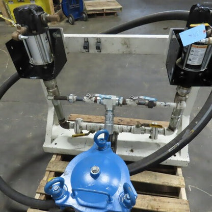 Ingersoll ARO 650453-7 9:1 Ratio Dual Pump Fluid Reclaiming Filtration System