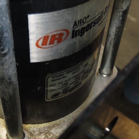 Ingersoll ARO 650453-7 9:1 Ratio Dual Pump Fluid Reclaiming Filtration System