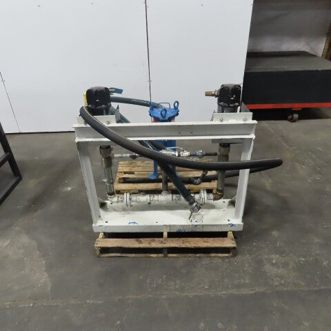 Ingersoll ARO 650453-7 9:1 Ratio Dual Pump Fluid Reclaiming Filtration System
