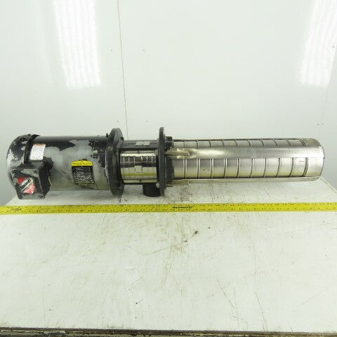 Grundfos CRK16-100/2 5Hp 3450RPM 3Ph 208-230/460V Multistage Centrifugal Pump