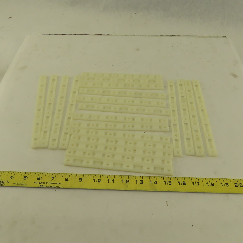 T&B Thomas & Betts TC112 Ty-Rap Wire Bundle Mounting Strips 8" OAL Lot Of 21