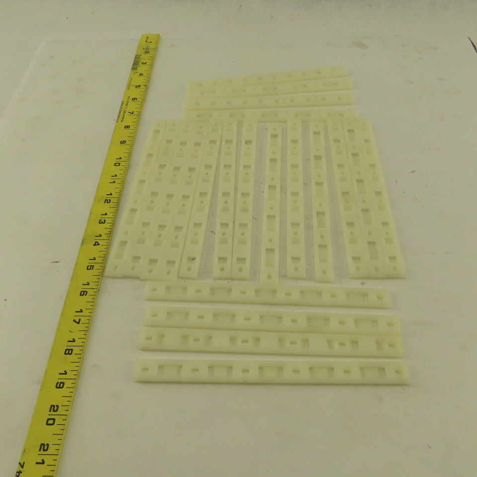 T&B Thomas & Betts TC112 Ty-Rap Wire Bundle Mounting Strips 8" OAL Lot Of 21