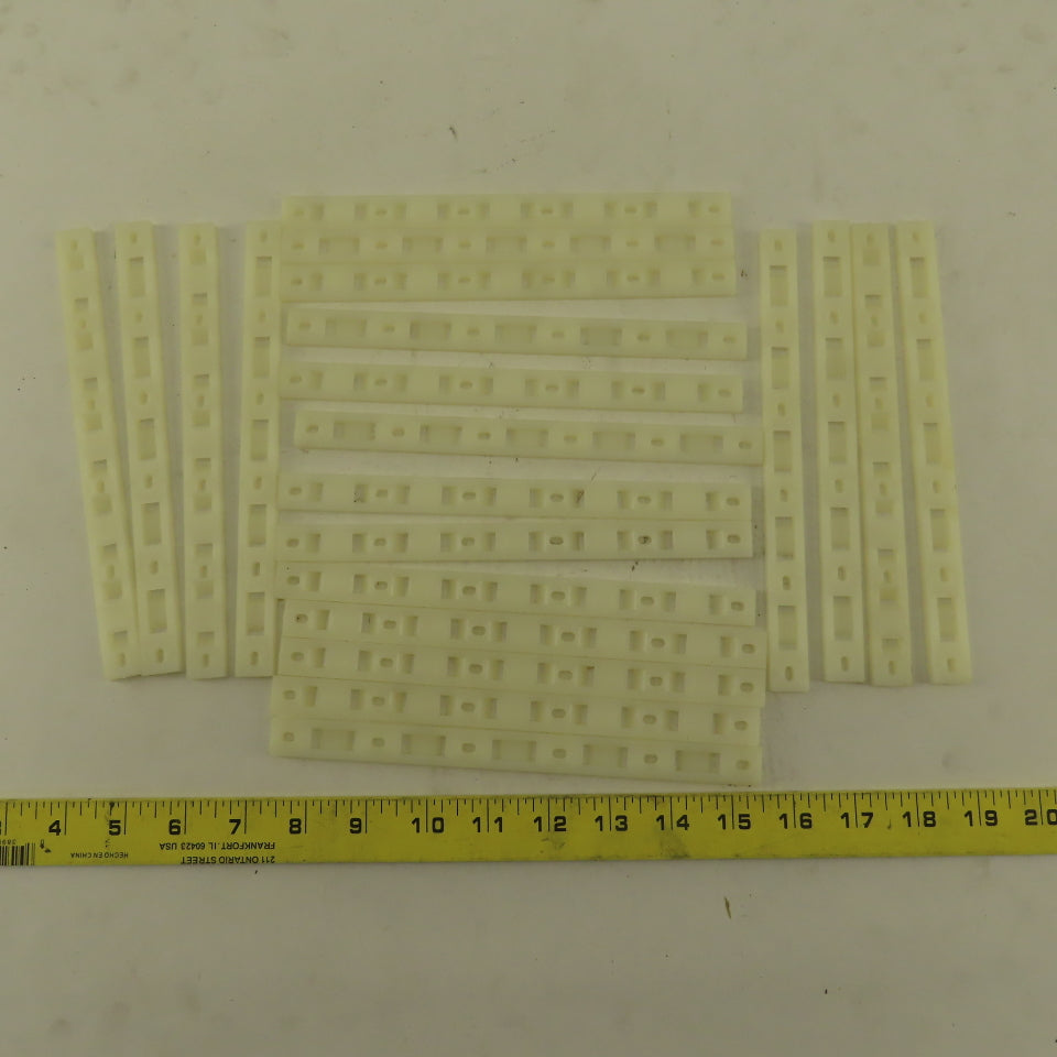 T&B Thomas & Betts TC112 Ty-Rap Wire Bundle Mounting Strips 8" OAL Lot Of 21