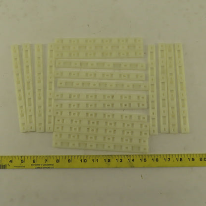 T&B Thomas & Betts TC112 Ty-Rap Wire Bundle Mounting Strips 8" OAL Lot Of 21