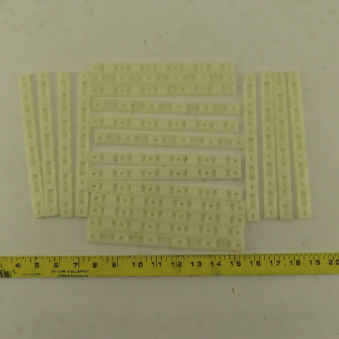 T&B Thomas & Betts TC112 Ty-Rap Wire Bundle Mounting Strips 8" OAL Lot Of 21