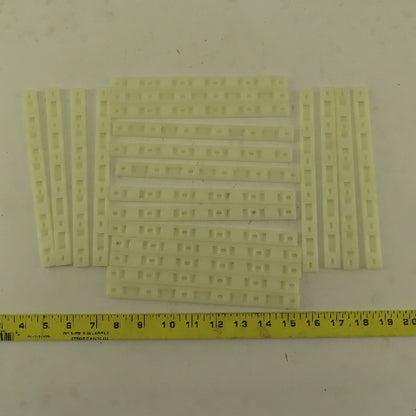 T&B Thomas & Betts TC112 Ty-Rap Wire Bundle Mounting Strips 8" OAL Lot Of 21