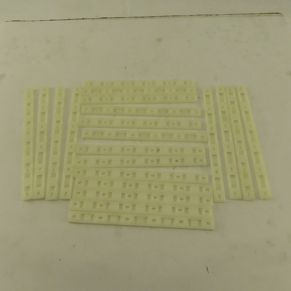 T&B Thomas & Betts TC112 Ty-Rap Wire Bundle Mounting Strips 8" OAL Lot Of 21