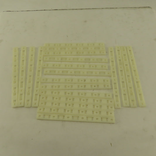 T&B Thomas & Betts TC112 Ty-Rap Wire Bundle Mounting Strips 8" OAL Lot Of 21