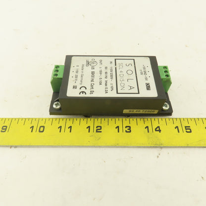 Sola SCL 4 D15-DN 115/230V AC Input 15V DC Output Power Supply