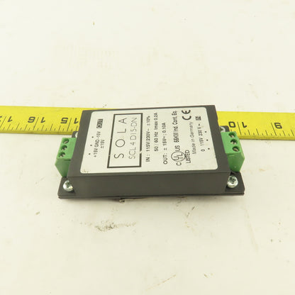 Sola SCL 4 D15-DN 115/230V AC Input 15V DC Output Power Supply