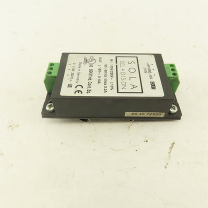 Sola SCL 4 D15-DN 115/230V AC Input 15V DC Output Power Supply