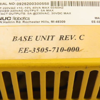 Fanuc EE-3505-710-001 Purge Control Module