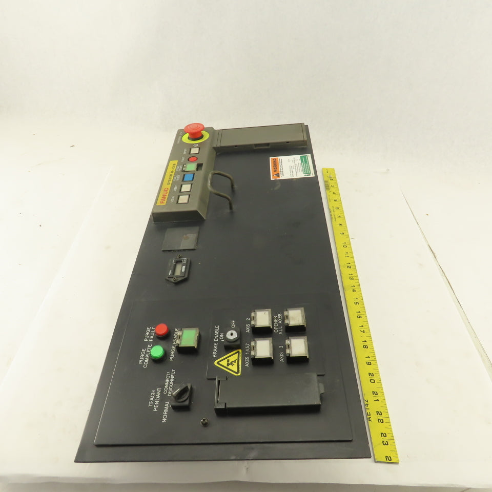 Fanuc A05B-2452-C020 R-J3iB Controller Operator Interface Parts or Repair, AS/IS