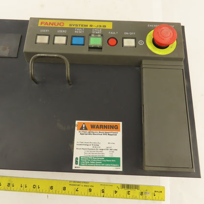 Fanuc A05B-2452-C020 R-J3iB Controller Operator Interface Parts or Repair, AS/IS
