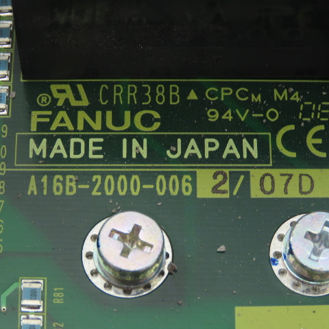 Fanuc A16B-2000-0062/07D A16B-3200-0440/05C Servo Amplifier Controller
