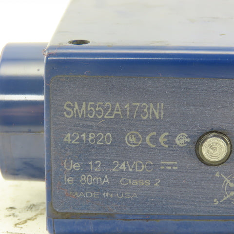 Telemecanique SM552A173NI 12-24VDC Dual Level Ultrasonic Sensor