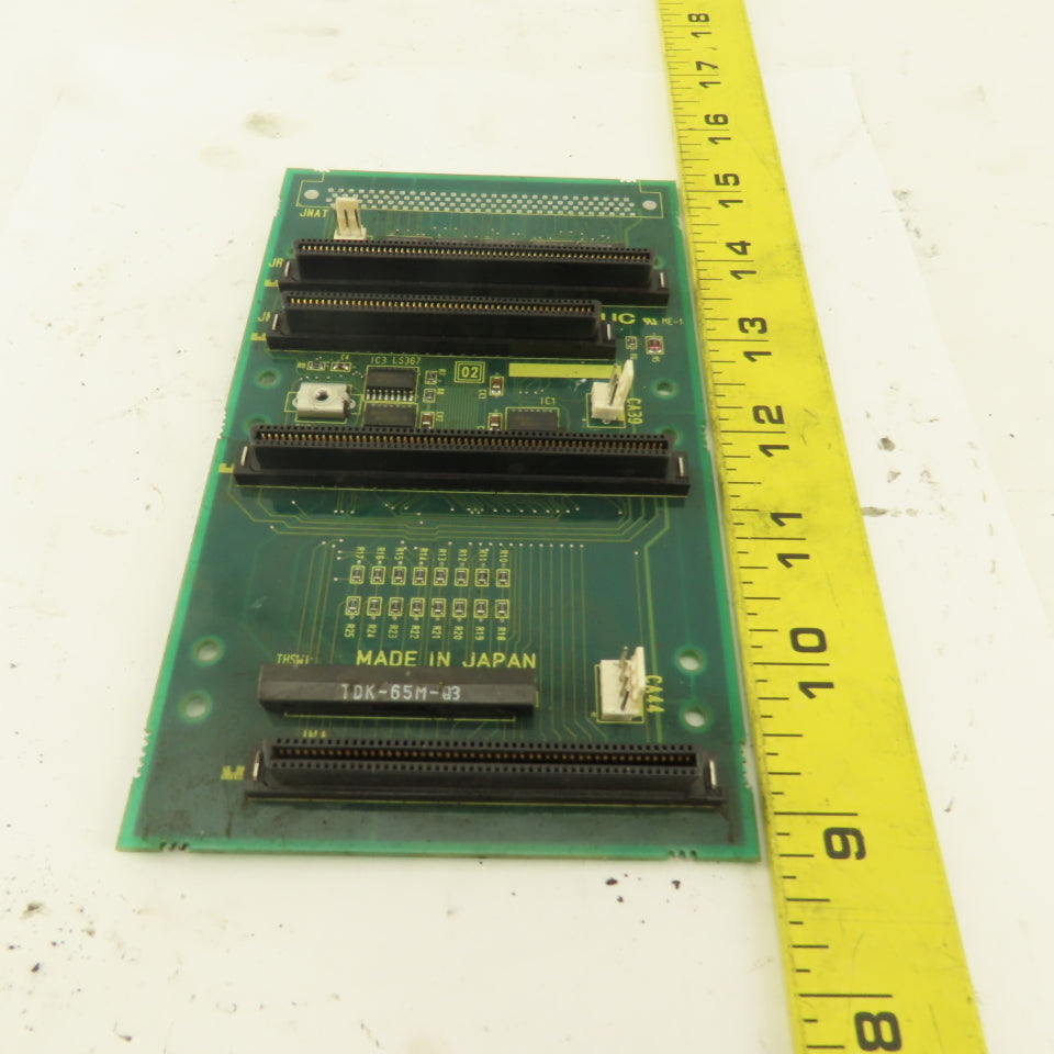 Fanuc A20B-2001-0670/02A Mother Board Slot Card