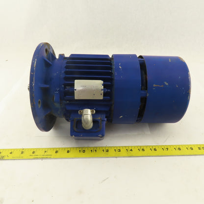 Cole Electric Brake Motor 220/360V 3Ph TEFC 3/4" Shaft