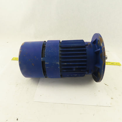 Cole Electric Brake Motor 220/360V 3Ph TEFC 3/4" Shaft