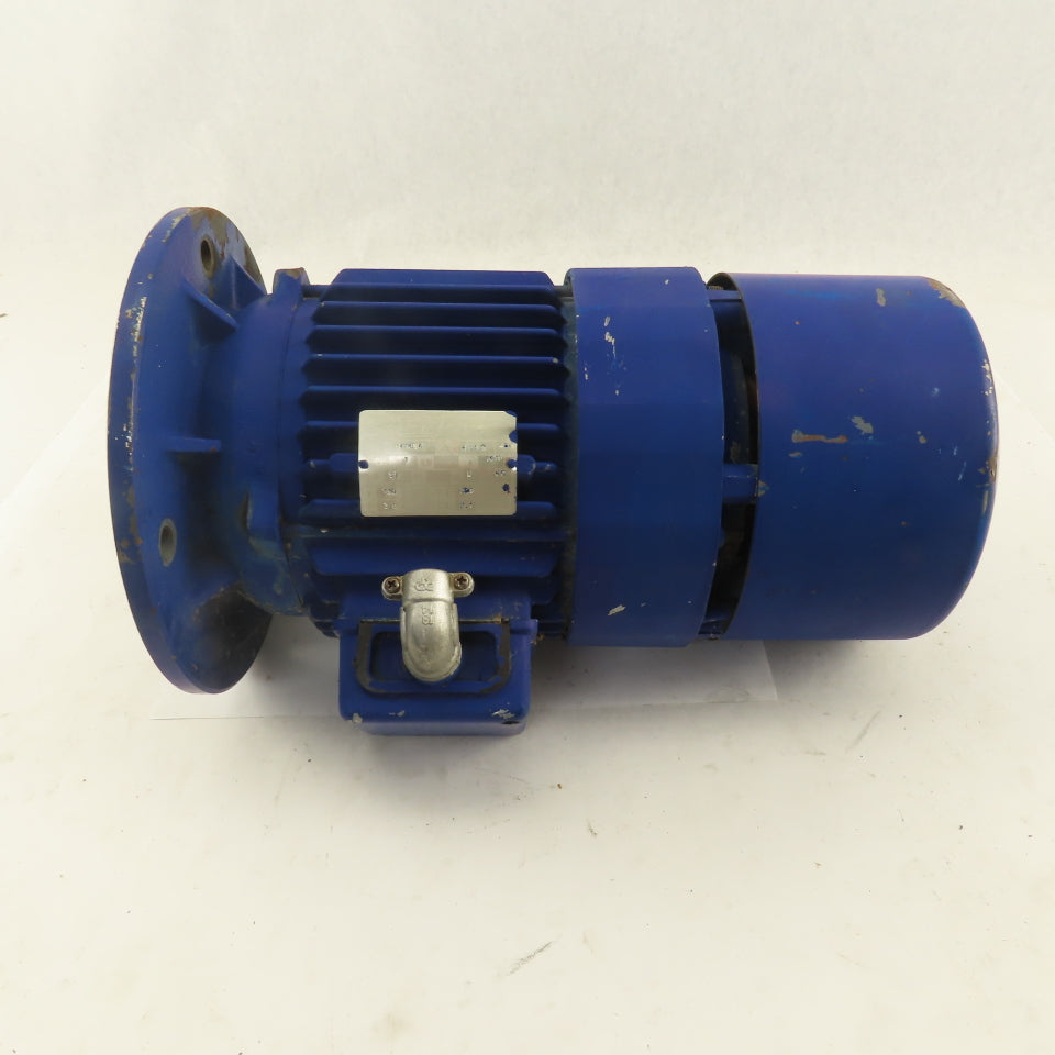Cole Electric Brake Motor 220/360V 3Ph TEFC 3/4" Shaft