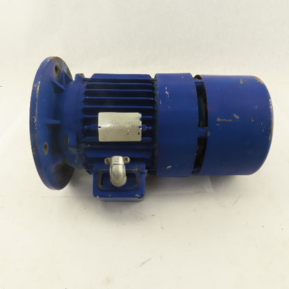 Cole Electric Brake Motor 220/360V 3Ph TEFC 3/4" Shaft