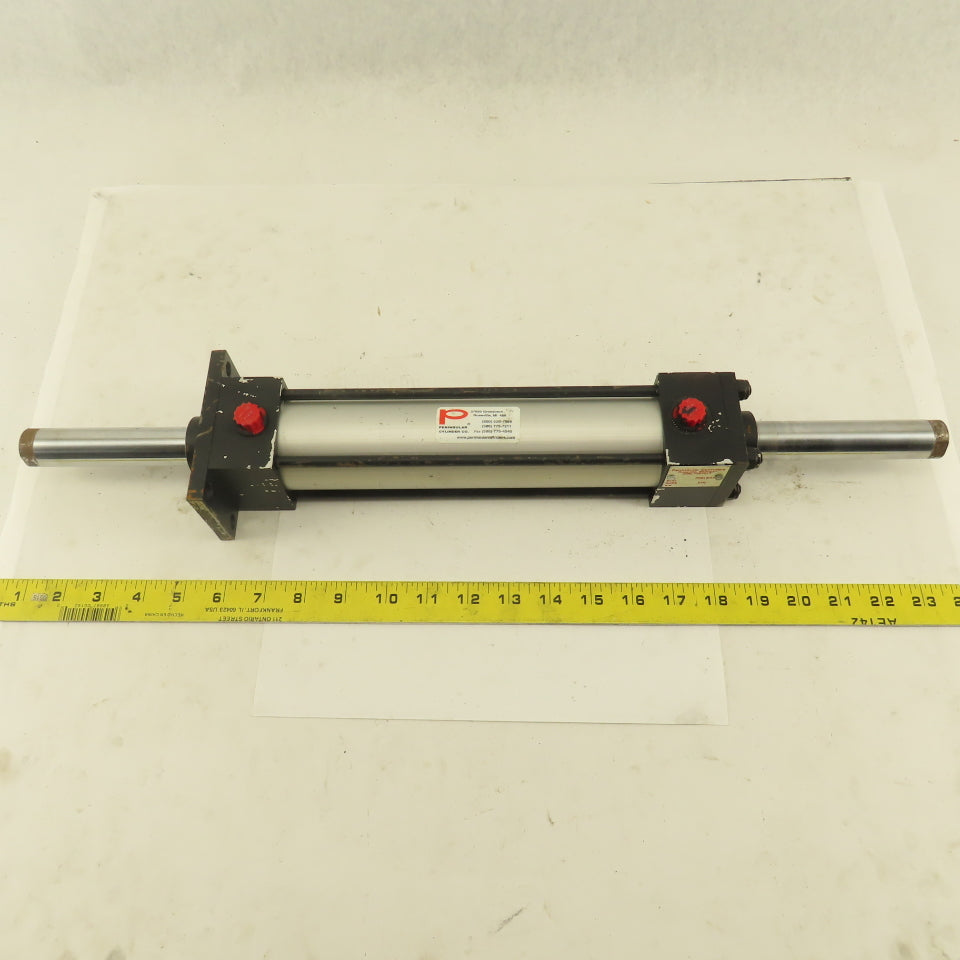 Peninsular Cylinders LM4200B 2" Bore 8" Stroke Double Ended Air Cylinder