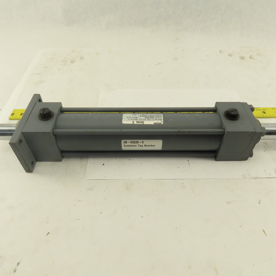 Miller DA-61R42N 2" Bore 8" Double Stroke Pneumatic Cylinder 250 PSI