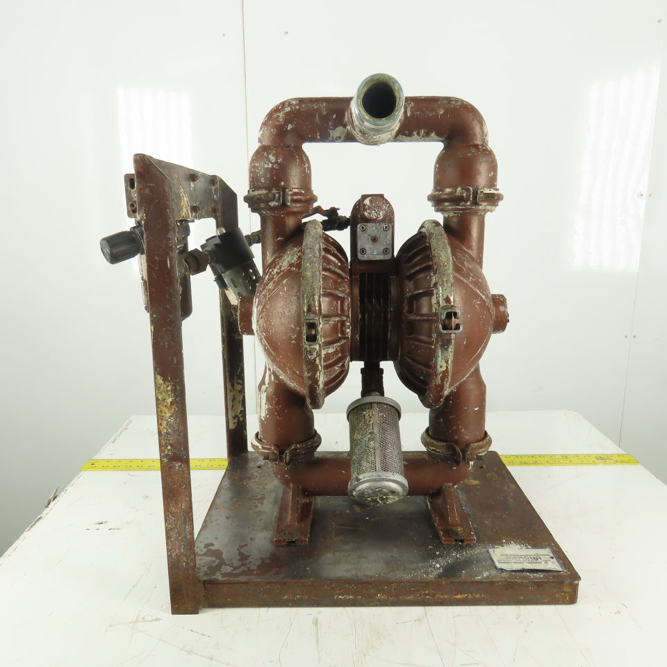 Armour Spray Systems Pneumatic Air Powered 2" NPT Double Diaphragm Pump Assembly