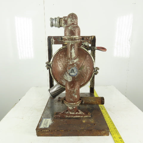 Armour Spray Systems Pneumatic Air Powered 2" NPT Double Diaphragm Pump Assembly