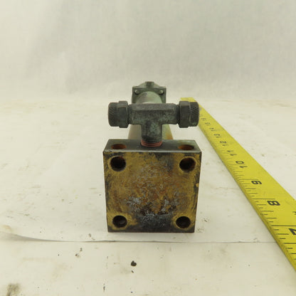 Cylinder & Valves 1-3/8" Bore 5" Stroke Single Acting Spring Return Air Cylinder