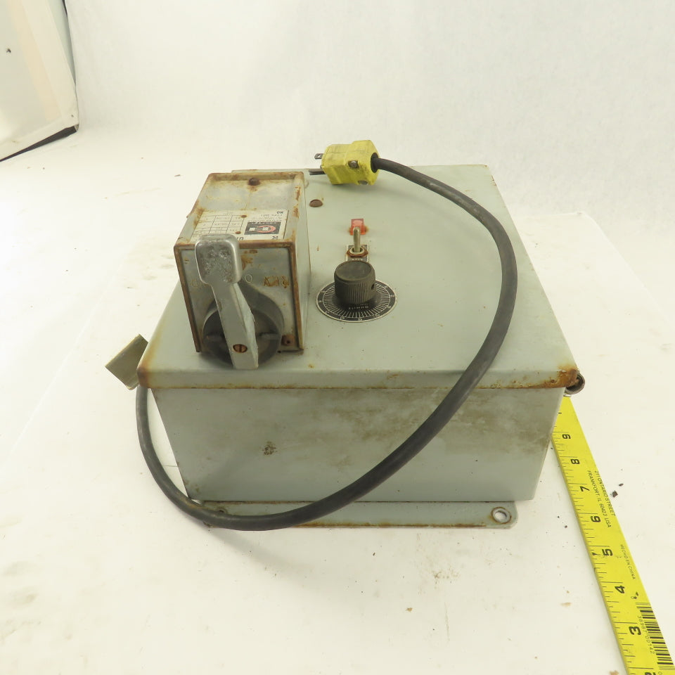 Morse 2400-8001 1/4-1Hp 115V 50/60Hz Input 90/180VDC Motor Speed Controller