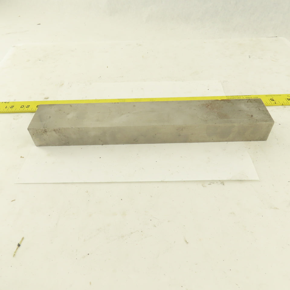 Hardened Tool Steel Mill Stock Bar Grade Unknown 12" x 2" x 1-1/4"