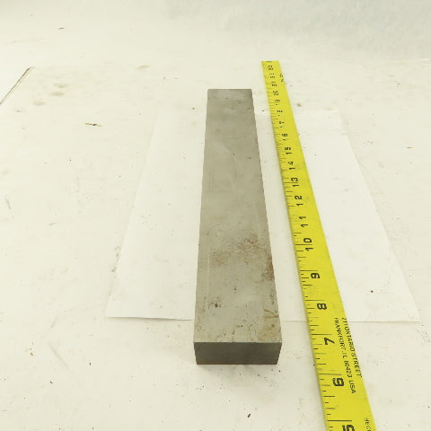 Hardened Tool Steel Mill Stock Bar Grade Unknown 12" x 2" x 1-1/4"
