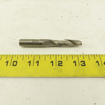 3/8" 2 Flute Spiral Solid Carbide Square End Mill 3/8" Shank 3" OAL