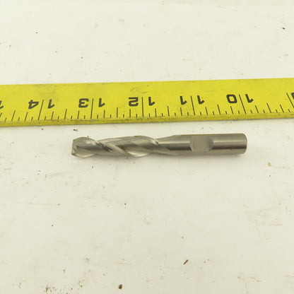 3/8" 2 Flute Spiral Solid Carbide Square End Mill 3/8" Shank 3" OAL