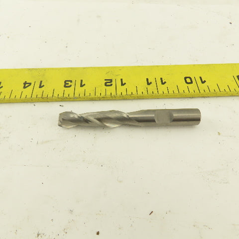 3/8" 2 Flute Spiral Solid Carbide Square End Mill 3/8" Shank 3" OAL