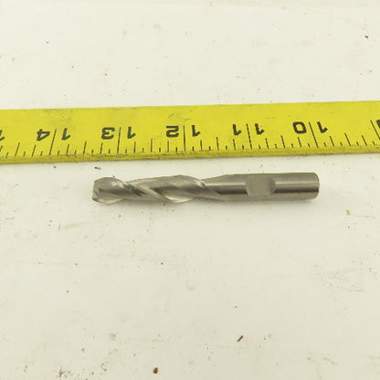 3/8" 2 Flute Spiral Solid Carbide Square End Mill 3/8" Shank 3" OAL