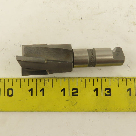 Metcut 200-1087 7/8" 4 Flute Piloted Counterbore Quick Change Shank