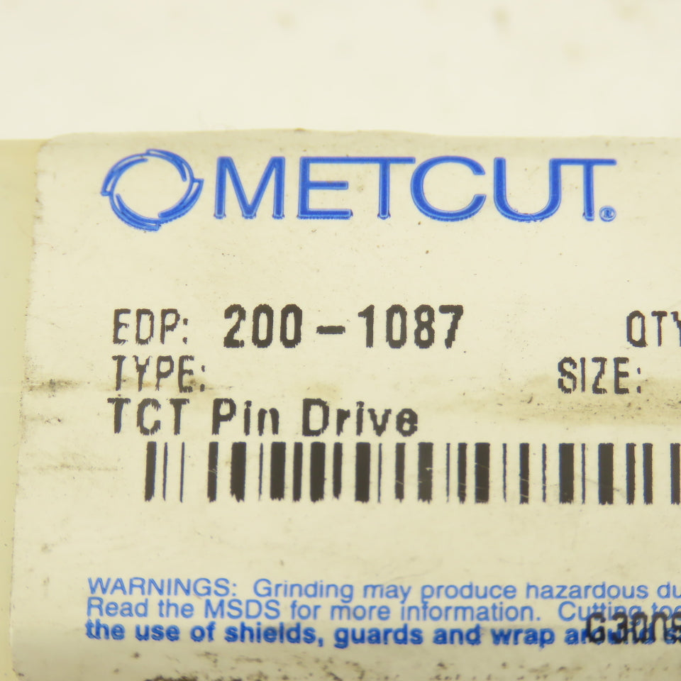 Metcut 200-1087 7/8" 4 Flute Piloted Counterbore Quick Change Shank