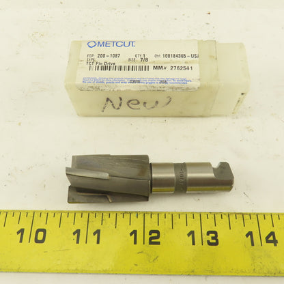 Metcut 200-1087 7/8" 4 Flute Piloted Counterbore Quick Change Shank