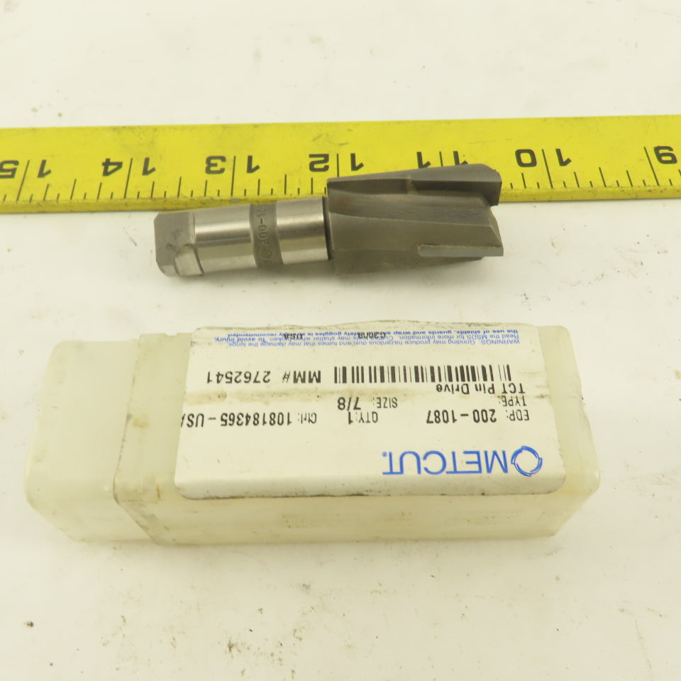 Metcut 200-1087 7/8" 4 Flute Piloted Counterbore Quick Change Shank