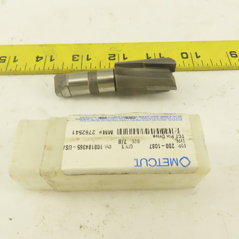Metcut 200-1087 7/8" 4 Flute Piloted Counterbore Quick Change Shank