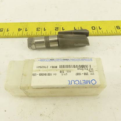 Metcut 200-1087 7/8" 4 Flute Piloted Counterbore Quick Change Shank