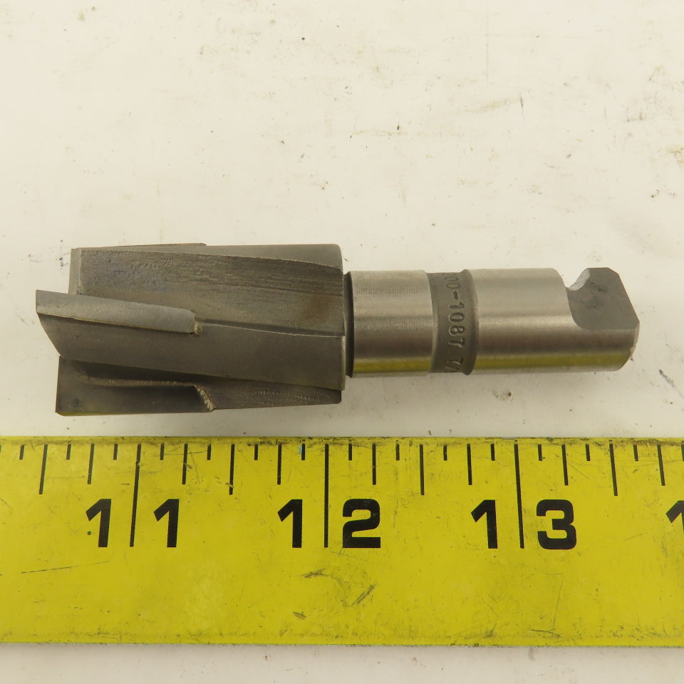 Metcut 200-1087 7/8" 4 Flute Piloted Counterbore Quick Change Shank