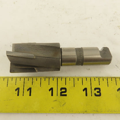 Metcut 200-1087 7/8" 4 Flute Piloted Counterbore Quick Change Shank