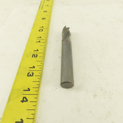 1/2" Solid Carbide End Mill 4 Flute Spiral Square 1/2" Shank 3-1/2" OAL
