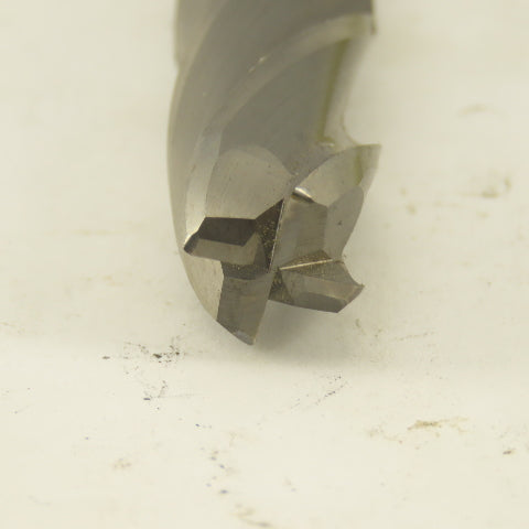 1/2" Solid Carbide End Mill 4 Flute Spiral Square 1/2" Shank 3-1/2" OAL